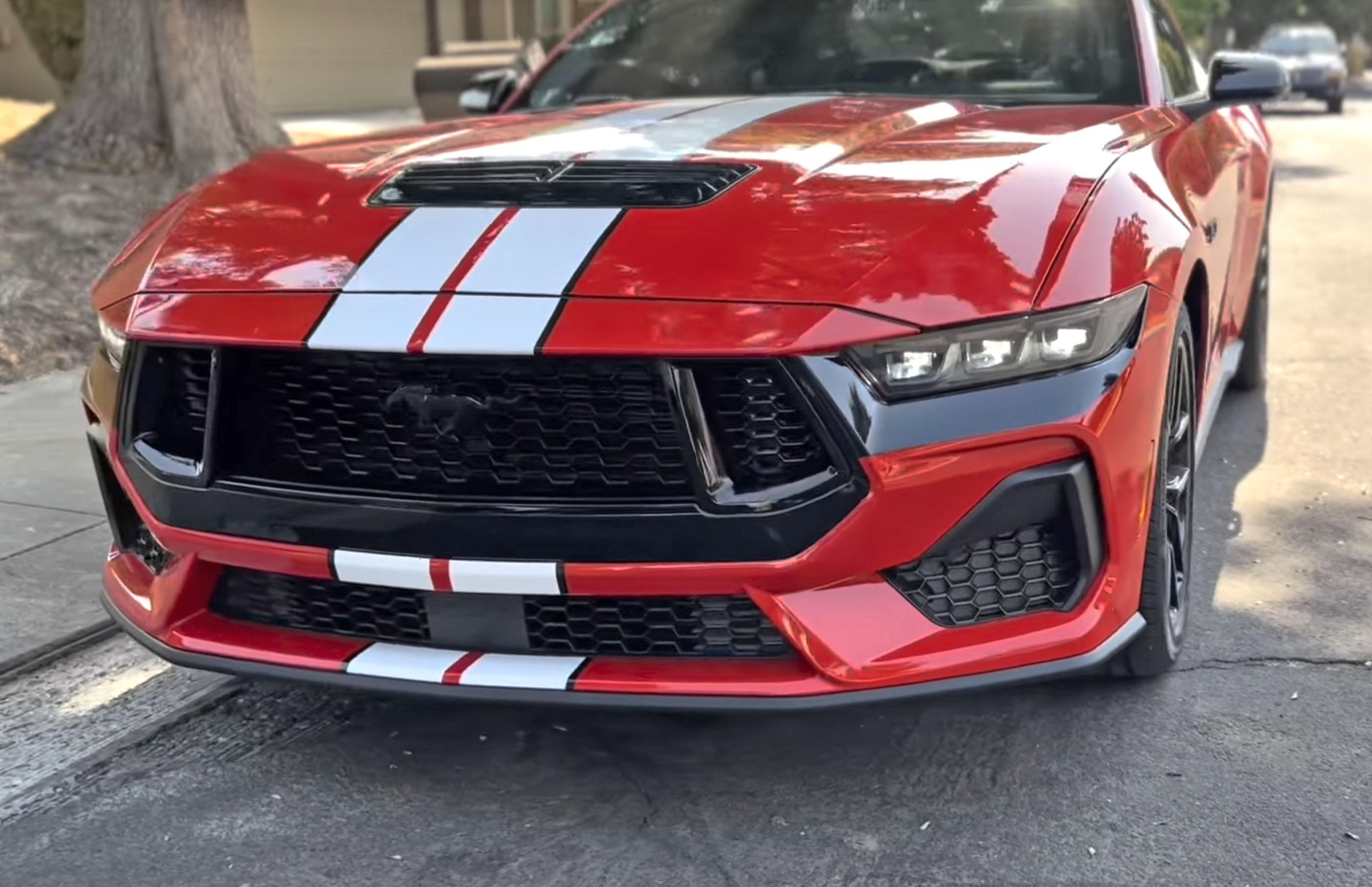 S650 Mustang Painted black -- area between taillights and under headlights on GT Screenshot 2023-09-26 at 6.18.01 AM