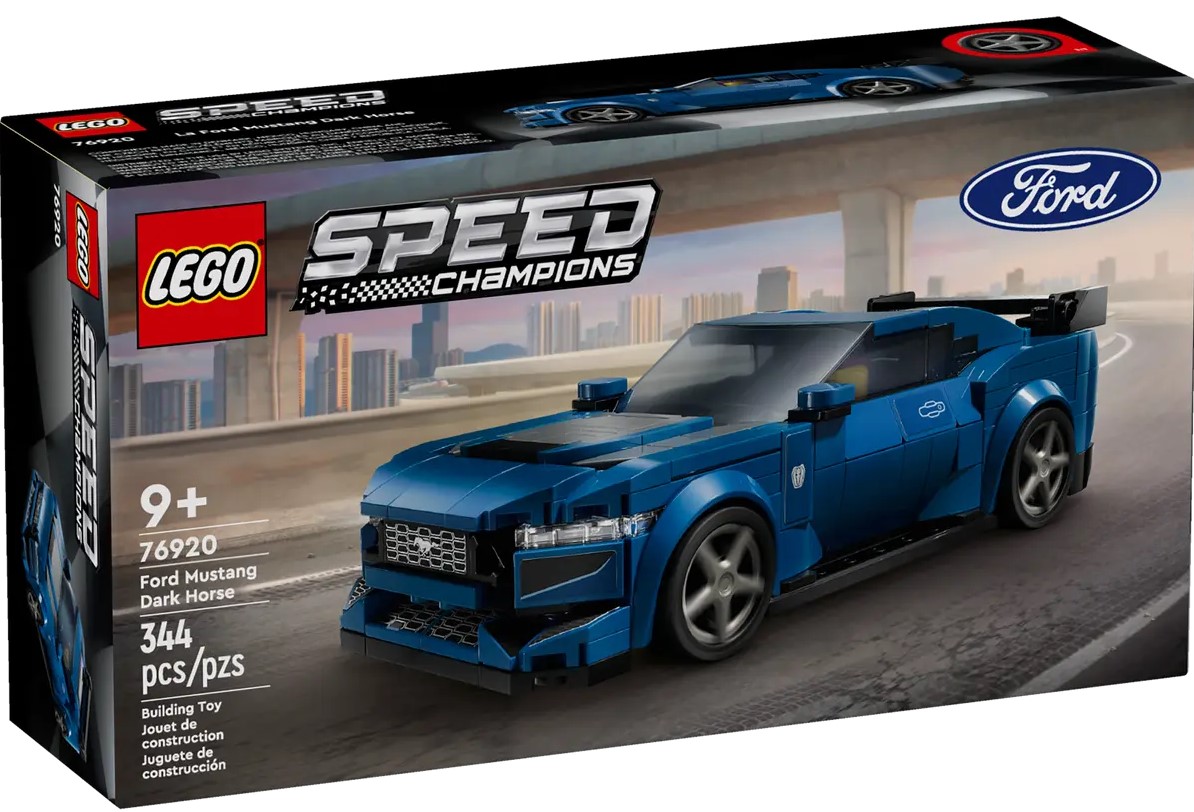 S650 Mustang Lego Speed Champion Dark Horse arrives March 1st, 2024 Screenshot 2023-12-03 212049
