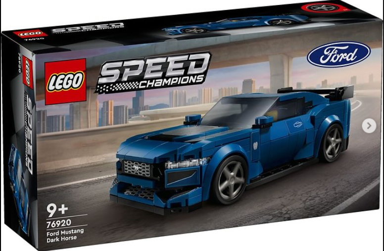 S650 Mustang Lego Speed Champion Dark Horse arrives March 1st, 2024 Screenshot 2023-12-03 220115