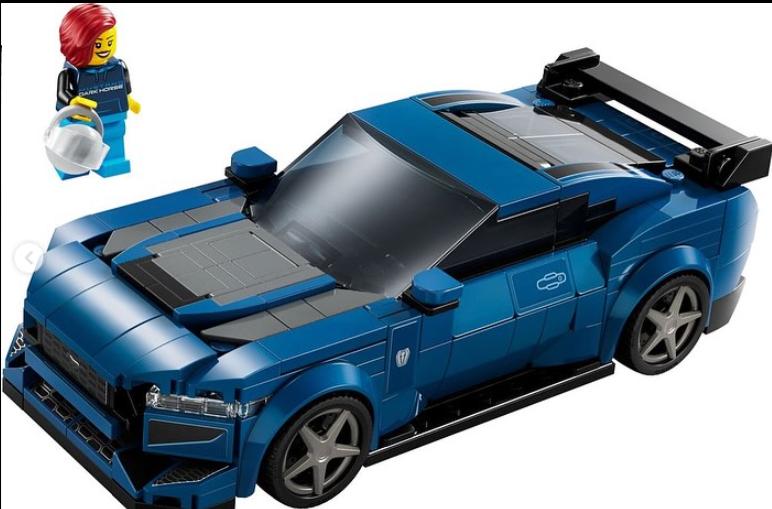 S650 Mustang Lego Speed Champion Dark Horse arrives March 1st, 2024 Screenshot 2023-12-03 220125