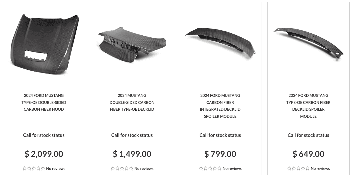S650 Mustang Anderson Composites Authorized Dealer! Screenshot 2024-01-08 at 2.02.32 PM