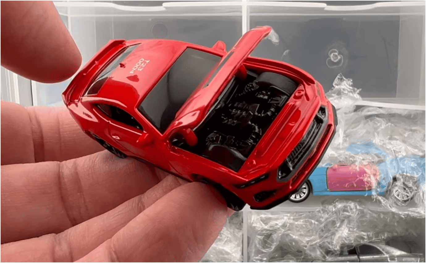 S650 Mustang First S650 2024 Ford Mustang Diecast! 1/18 Dark Horse in Carbonized Gray Screenshot 2024-08-01 192700