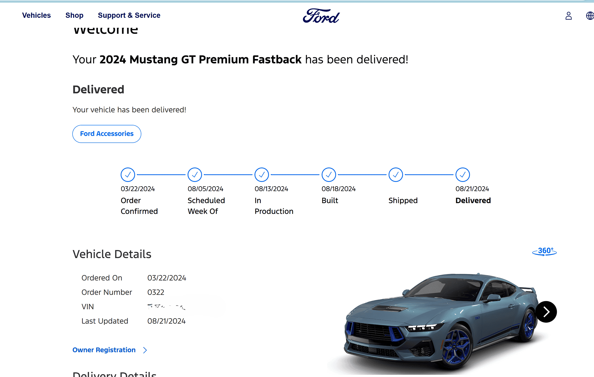 S650 Mustang How many days does it take to build? Screenshot 2024-08-21 135104