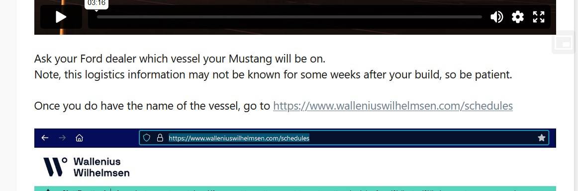 S650 Mustang Tracking your Mustang between Baltimore & Australia Screenshot 2024-09-12 175551