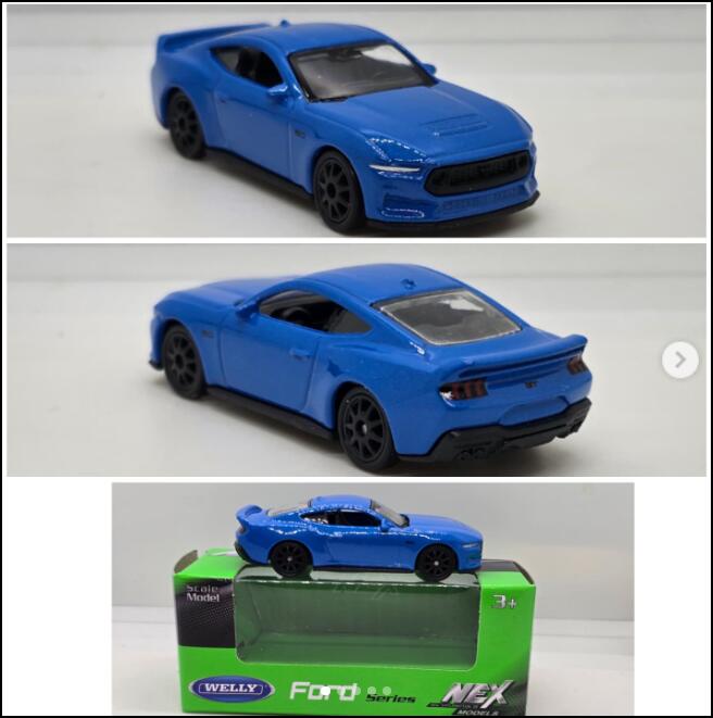 S650 Mustang First S650 2024 Ford Mustang Diecast! 1/18 Dark Horse in Carbonized Gray Screenshot 2025-01-16 092351