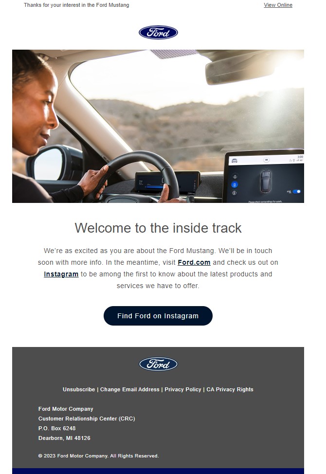 S650 Mustang "This Is Your Wake-up Call" Email Received This Morning Screenshot_1