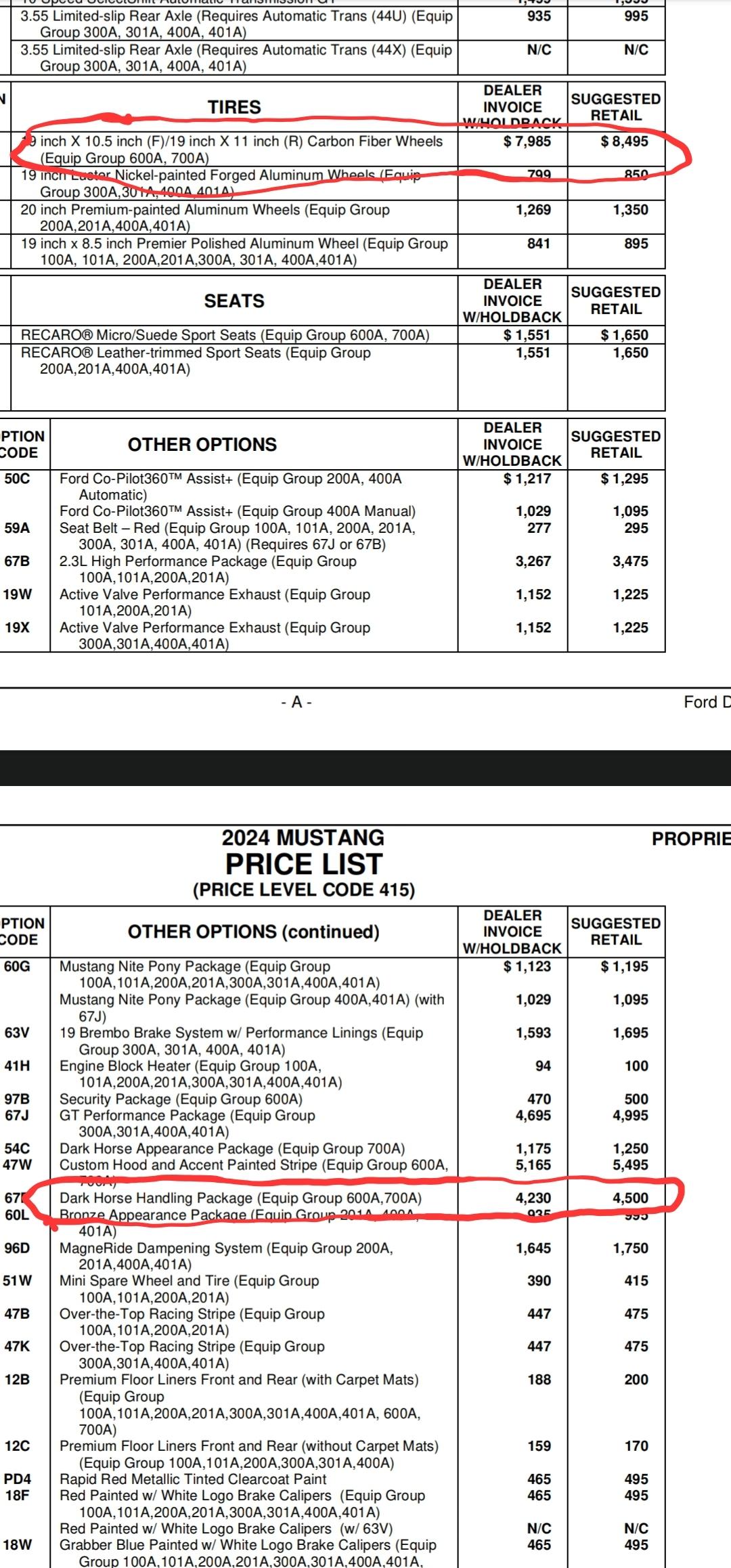 S650 Mustang Official Build & Price for 2024 Mustang just appeared on Ford.com! Screenshot_20230326_103224_Drive