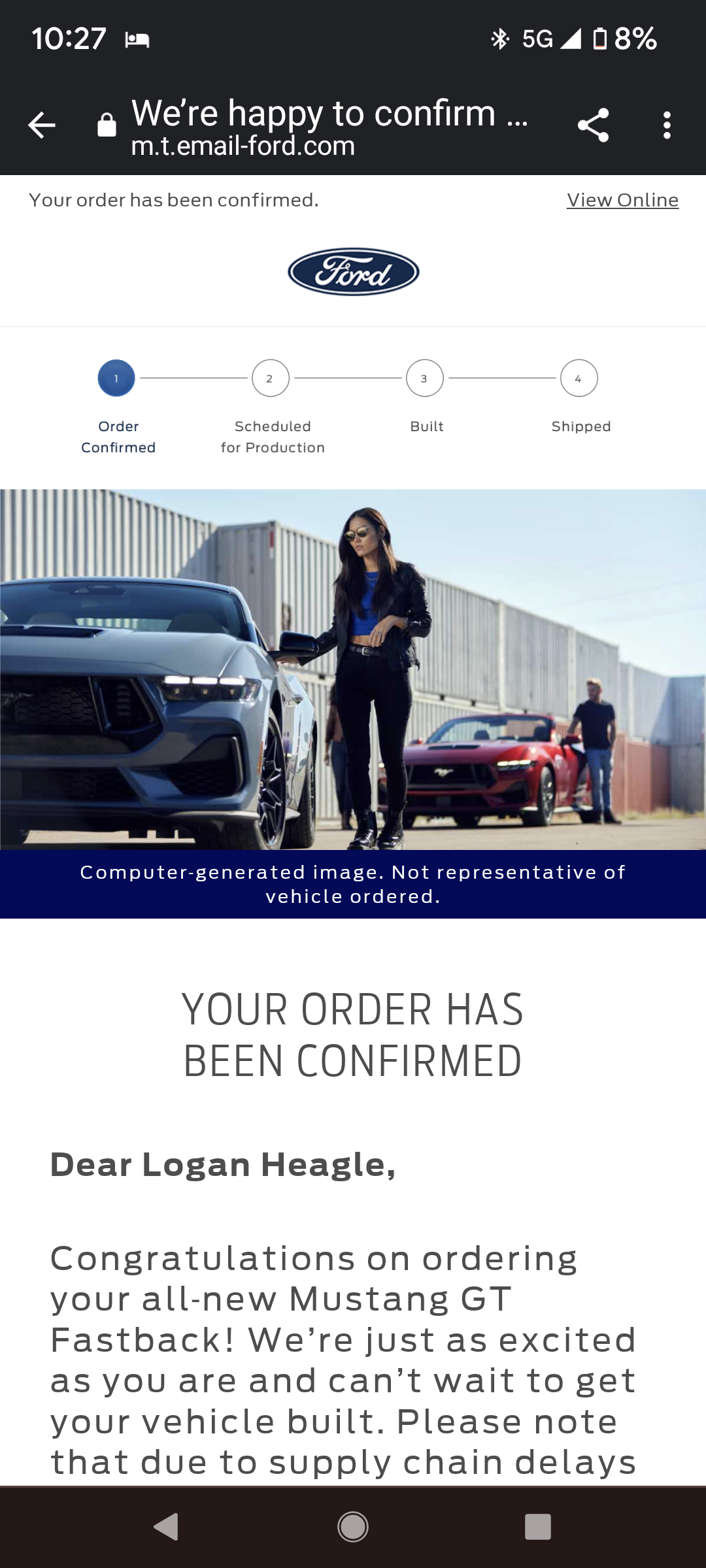 S650 Mustang 2024+ Mustang S650 Orders Tracking List & Stats [Enter Yours!] Screenshot_20230331-222741