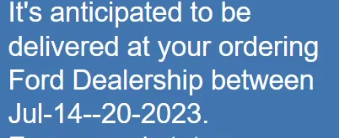 S650 Mustang Delivery dates? Screenshot_20230620_103950_Messenger