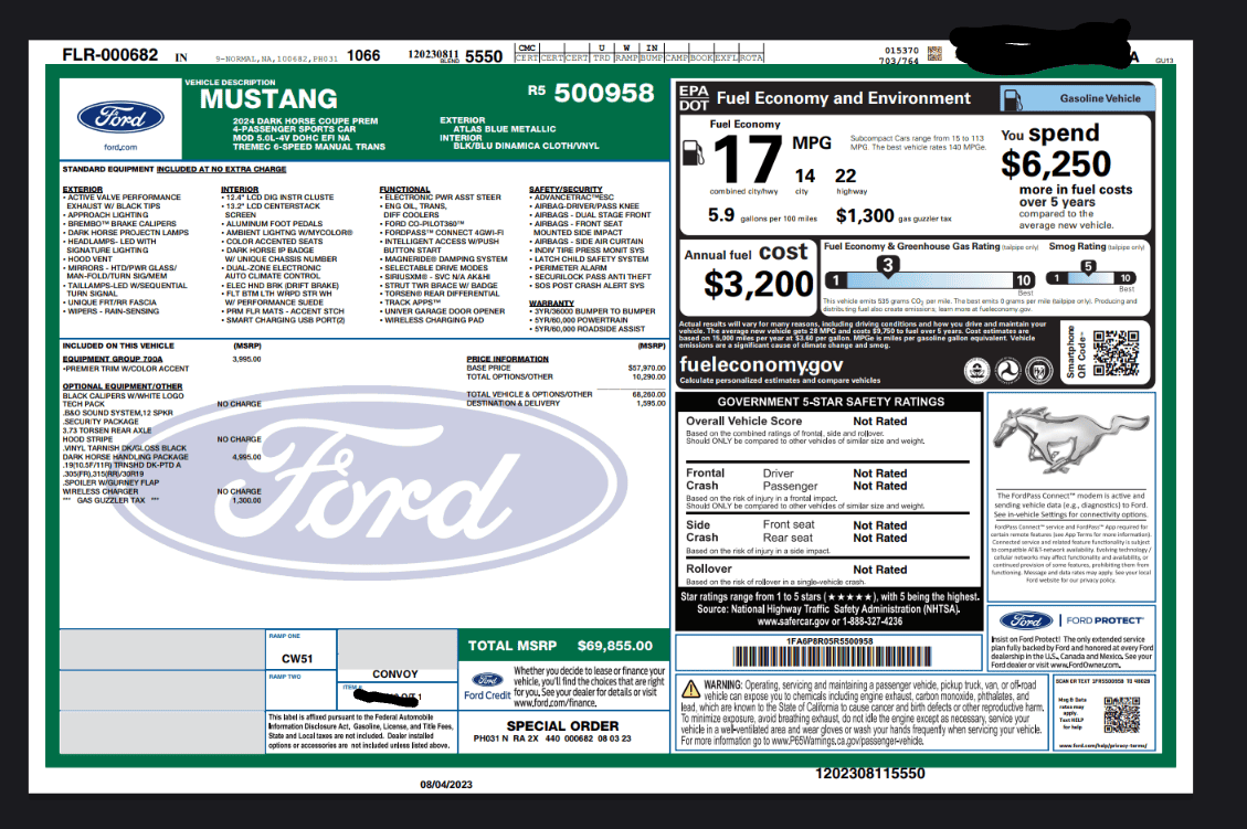 S650 Mustang Dark Horse Scheduled!! Screenshot_20230804-203529~3