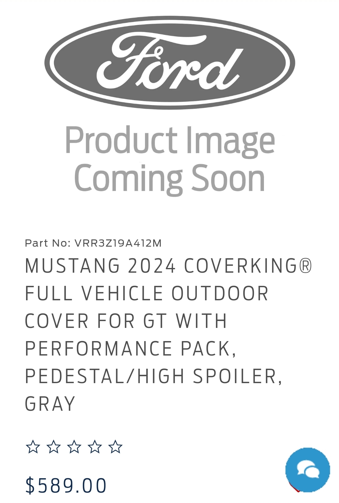 Mustang 2024 Coverking® Full Vehicle Indoor Cover for GT
