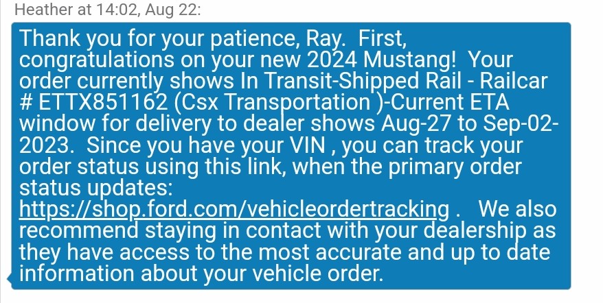 S650 Mustang BUILT & SHIPPED !! Tracker update 2023: What's your status? Screenshot_20230822-140412_Chrome~2