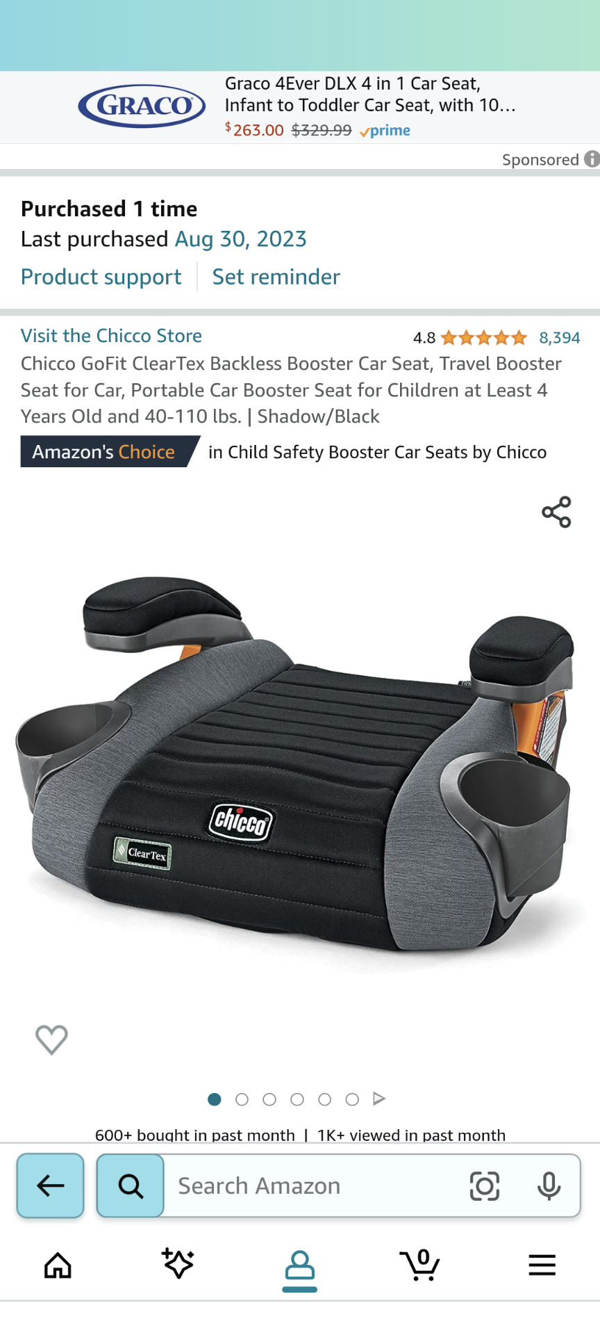 S650 Mustang Kid car seat figment? Screenshot_20230917-092951