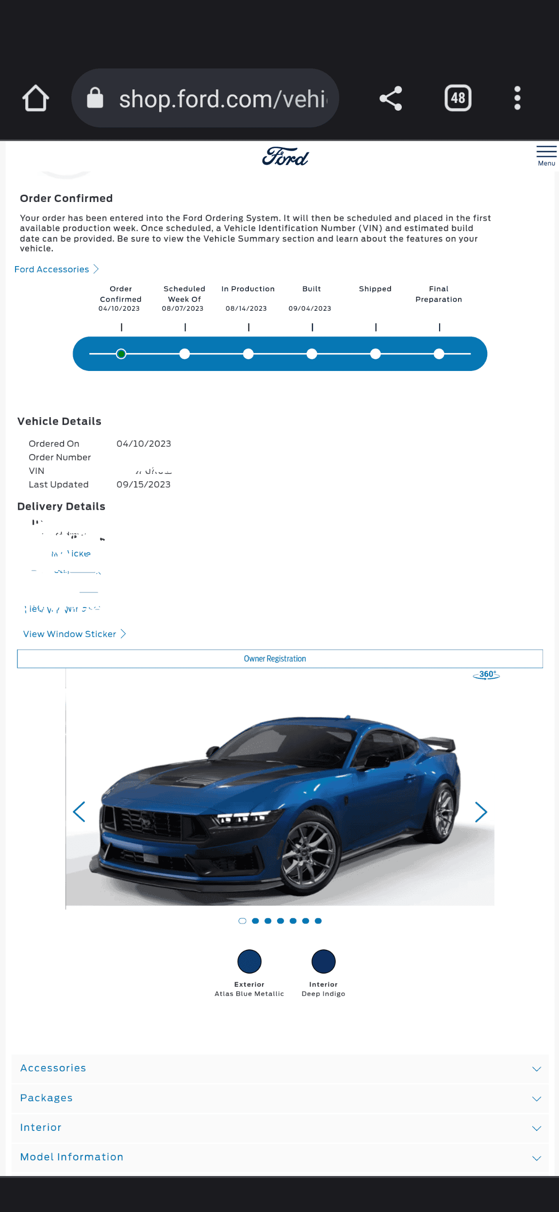 S650 Mustang Tracker went from Built to Confirmed? Screenshot_20230917-120949~2