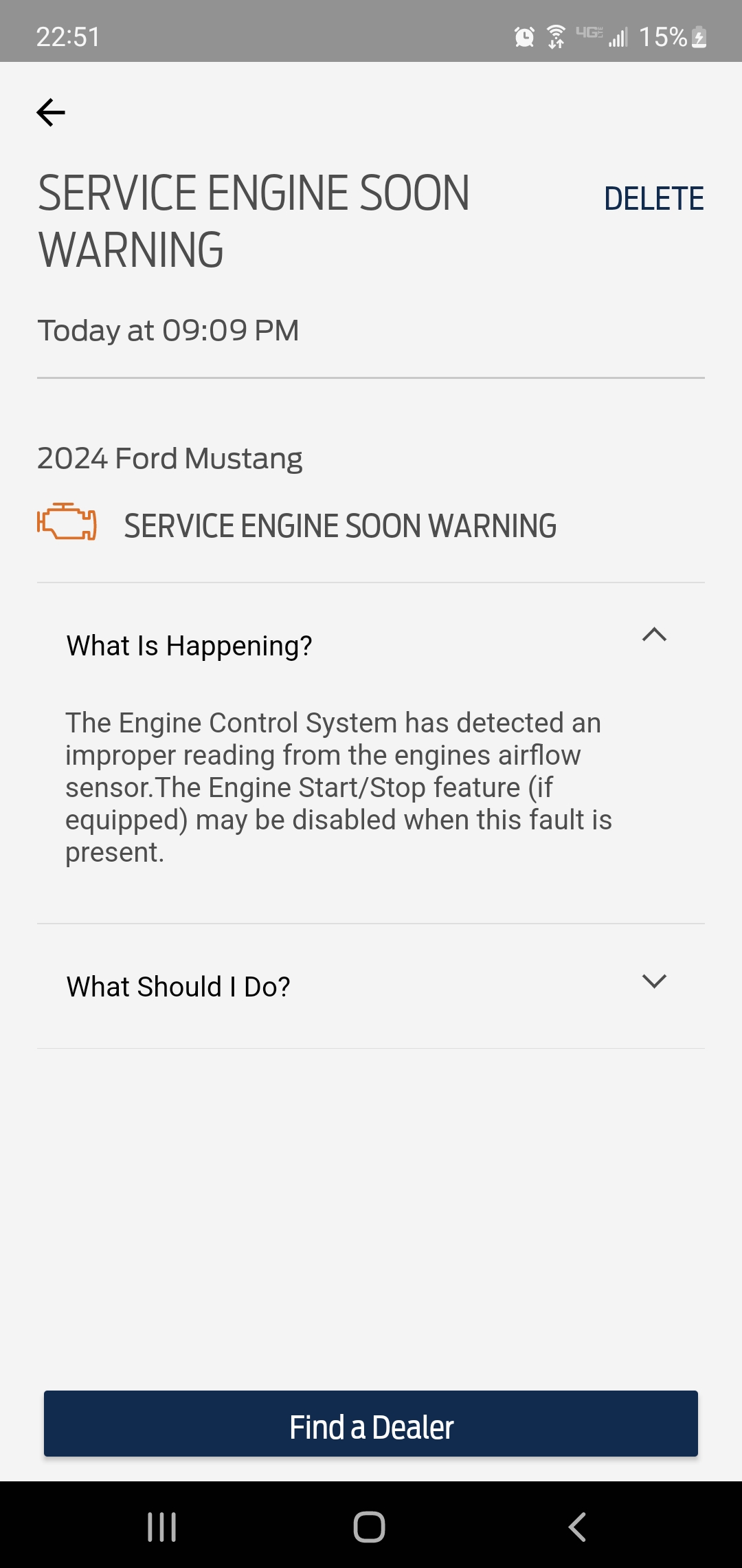 S650 Mustang general error 21000 Screenshot_20231004-225117_FordPass