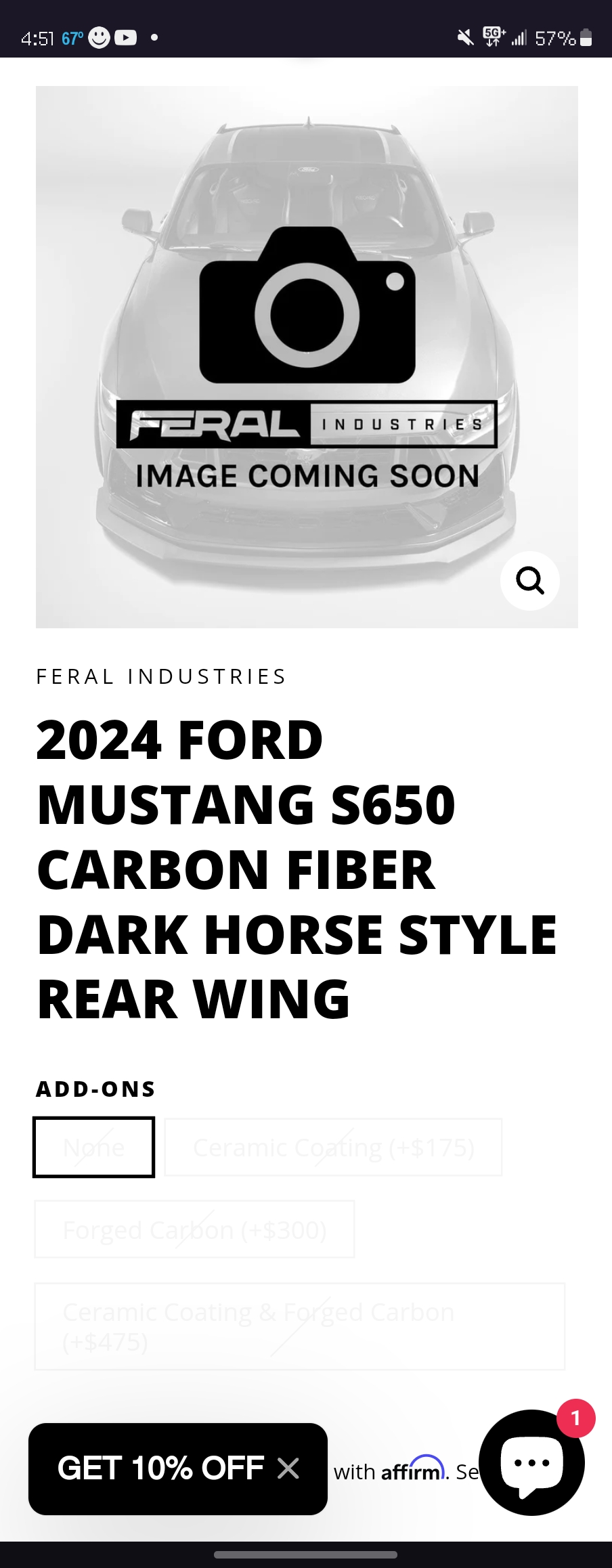 S650 Mustang Aftermarket Spoiler Availability? Screenshot_20231202_165138_Opera GX