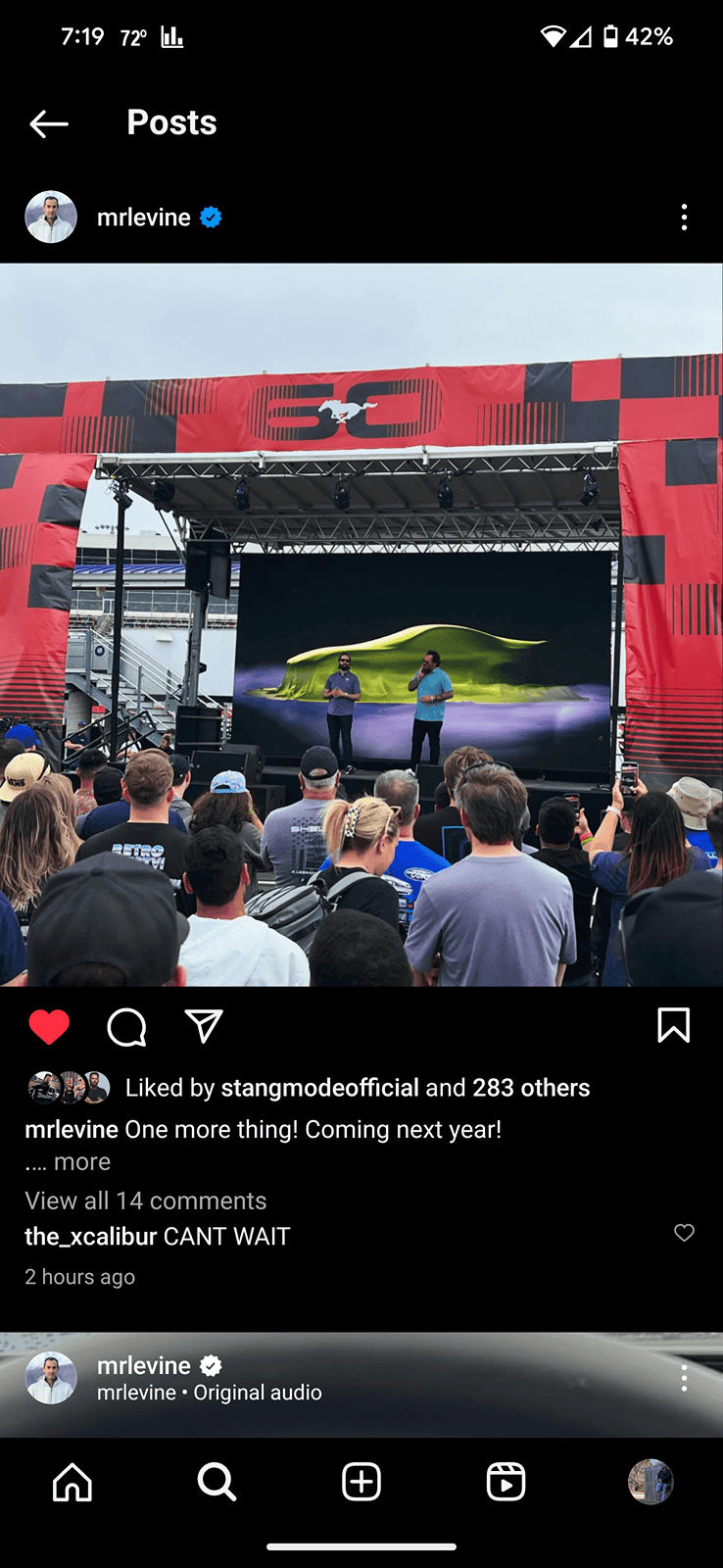 S650 Mustang Ford Teases "New Addition to the Mustang Stable" Coming in 2025 Screenshot_20240417-191908