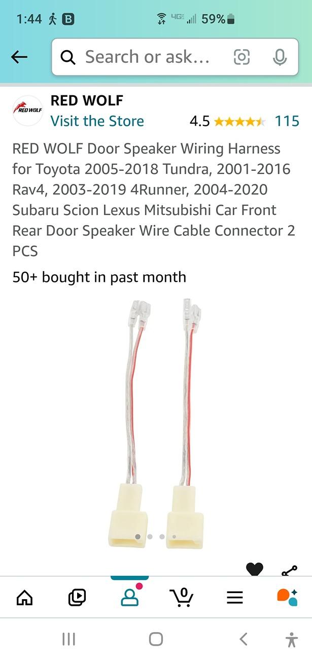 S650 Mustang $79 Subwoofer Upgrade (Pioneer TS-A250D4 10" Sub) - IT SOUNDS GREAT! Screenshot_20240805-134408_Amazon Shoppin