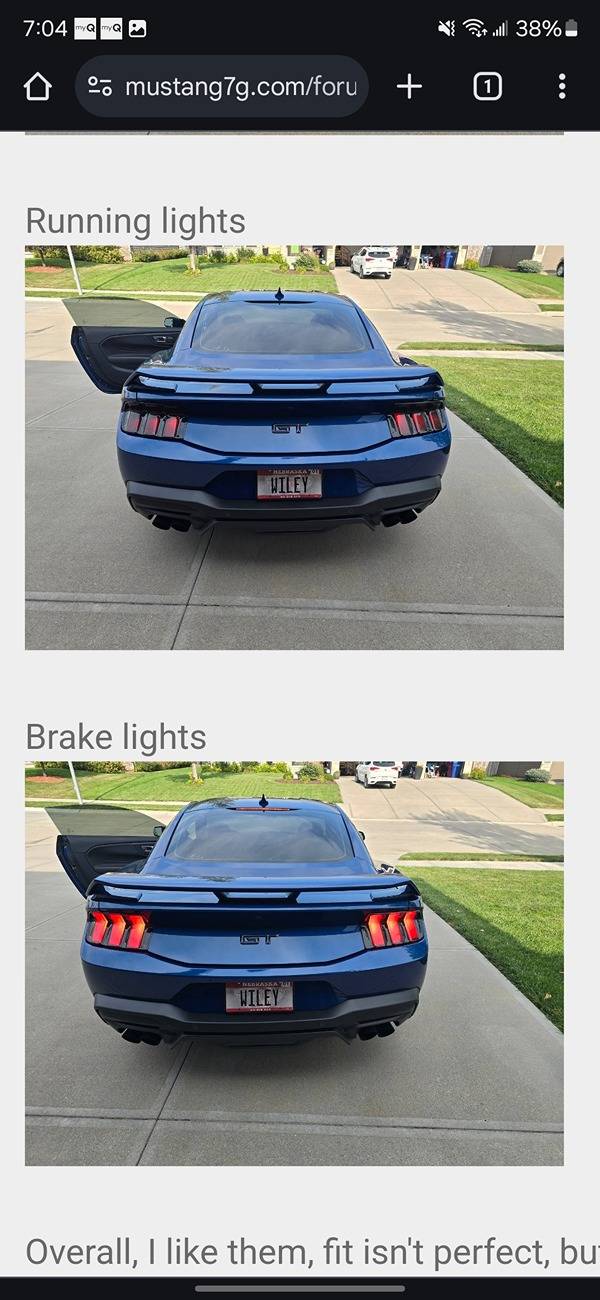 S650 Mustang Smoked tail light covers for the s650 ordered from ebay Screenshot_20240909_190425_Chrome