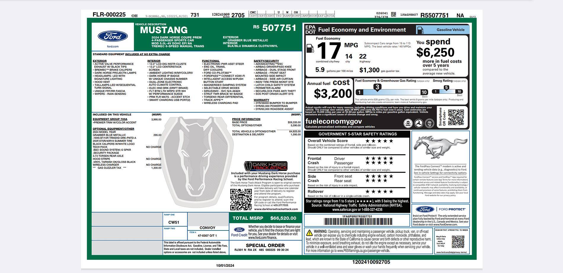 S650 Mustang 2024+ Mustang S650 Orders Tracking List & Stats [Enter Yours!] Screenshot_20241001-230208