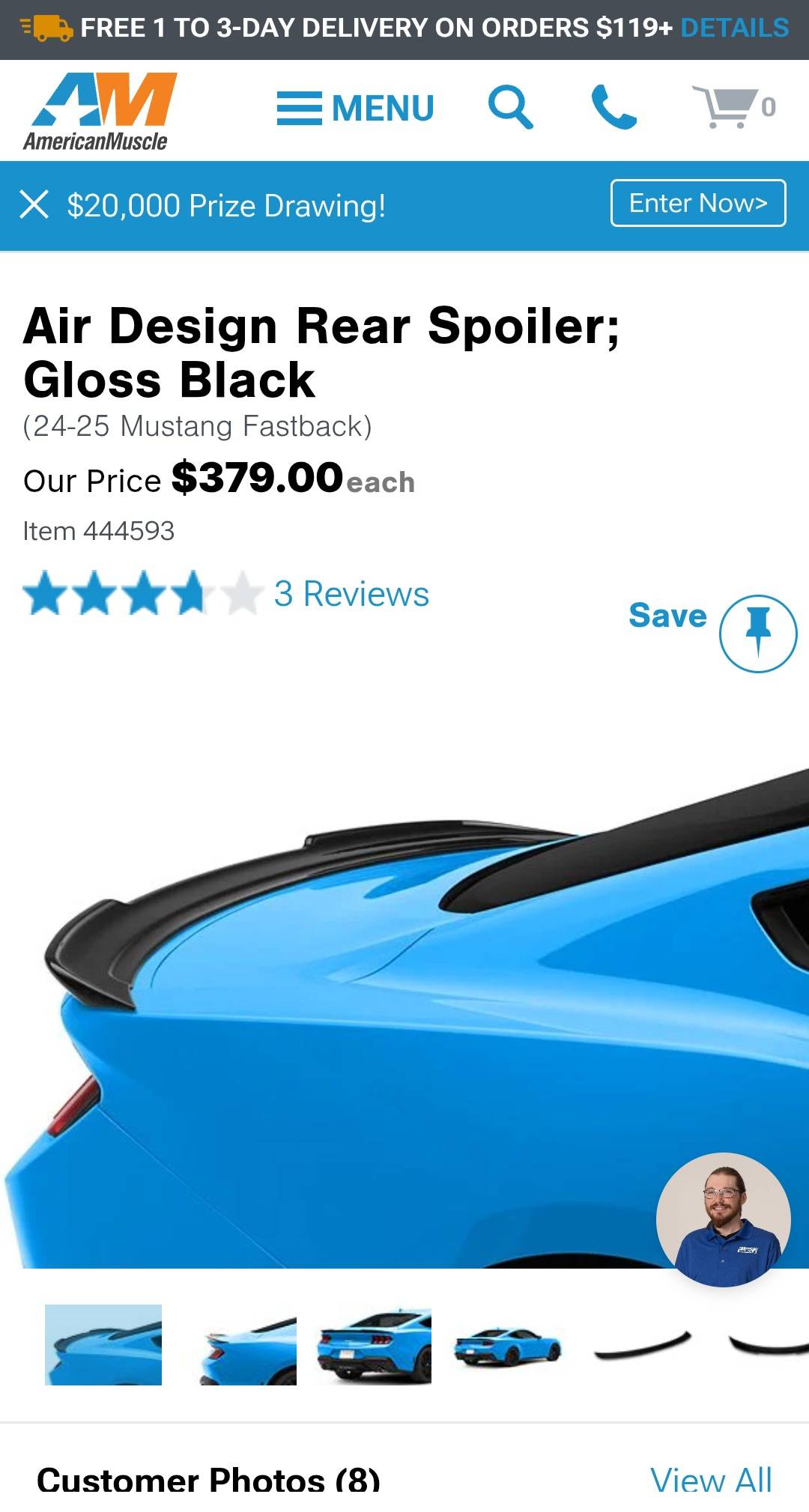 S650 Mustang Lets talk spoilers. Screenshot_20250325_074700_Chrome