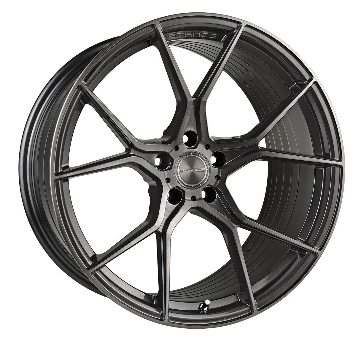 S650 Mustang Stance SF01 SF03 SF07 SF10 SF11 Rotary Forged Wheels for your S650 Ford Mustang SF07-DGM-BRUSH-2