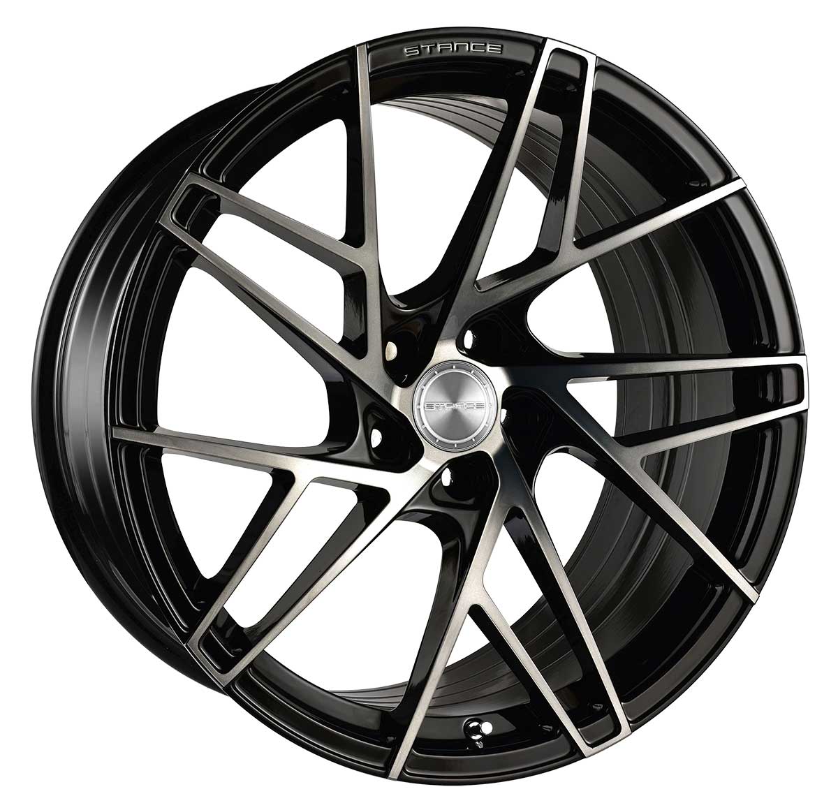 S650 Mustang New Stance SF12 and SF13 in 19" and 20" Sizes - Wheel Designers SF12-20X10_2