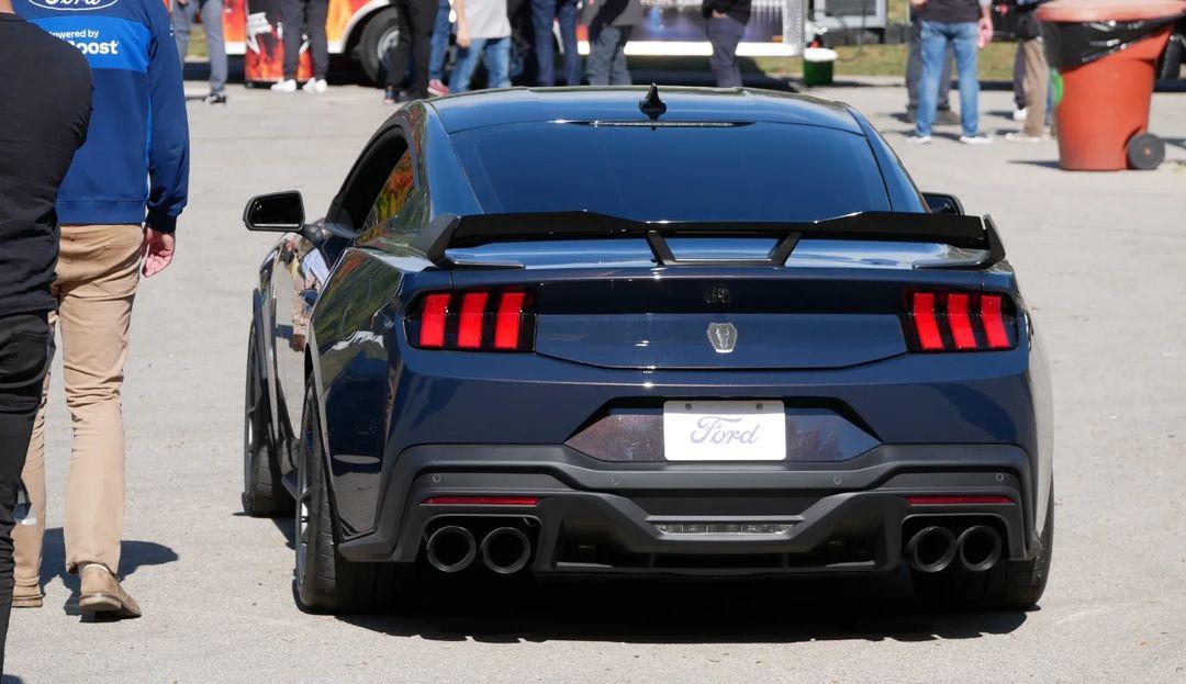 S650 Mustang Official SHADOW BLACK Mustang S650 Thread Shadow Black Mustang Dark Horse rear