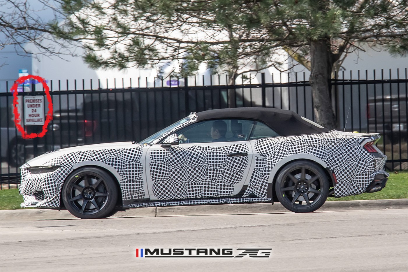 S650 Mustang 2026 Shelby GT500 Mustang Convertible Spied w/ Revised Grille, Carbon Fiber Wheels & Larger Global Market Side Mirrors Shelby GT500 4