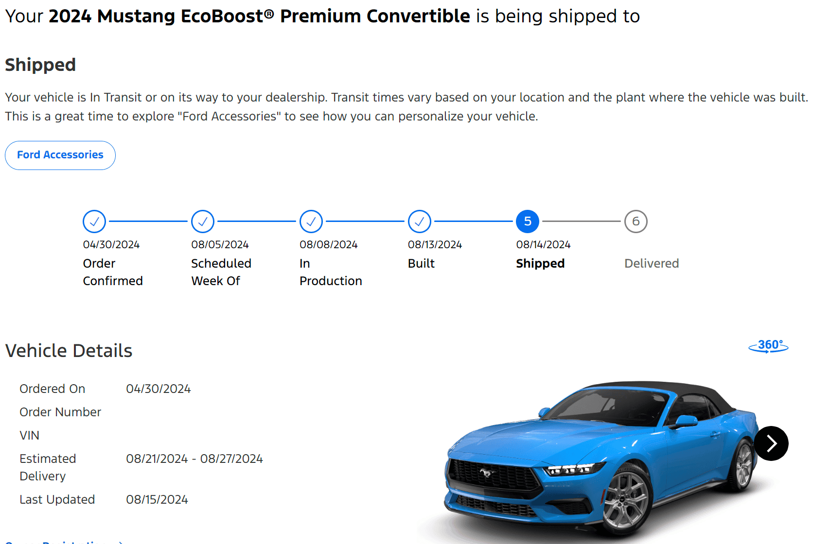 S650 Mustang 2024+ Mustang S650 Orders Tracking List & Stats [Enter Yours!] shipped