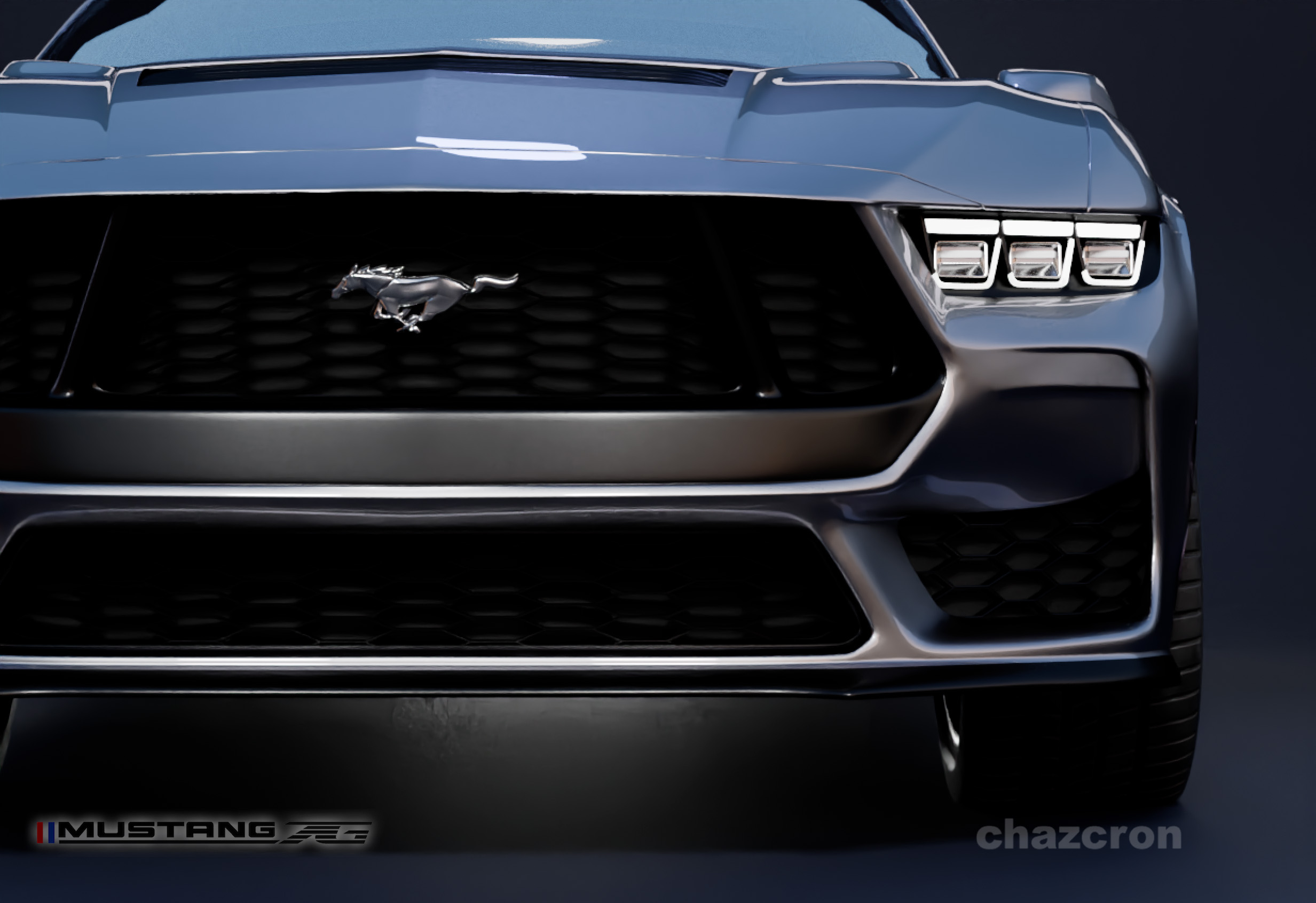 S650 Mustang chazcron weighs in... 7th gen 2023 Mustang S650 3D model & renderings in several colors! SilverTongue2