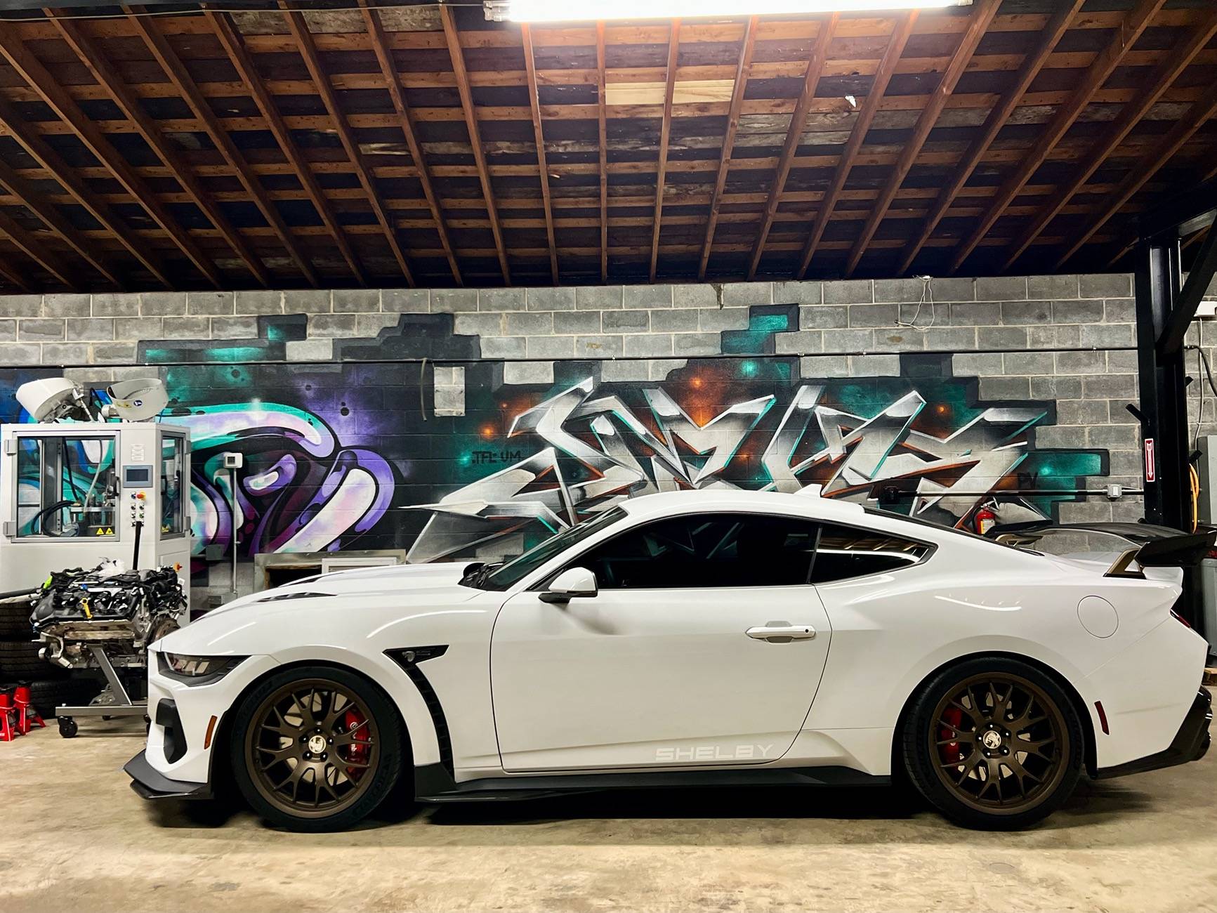 S650 Mustang My new White on White Shelby Super Snake🐍 sm4