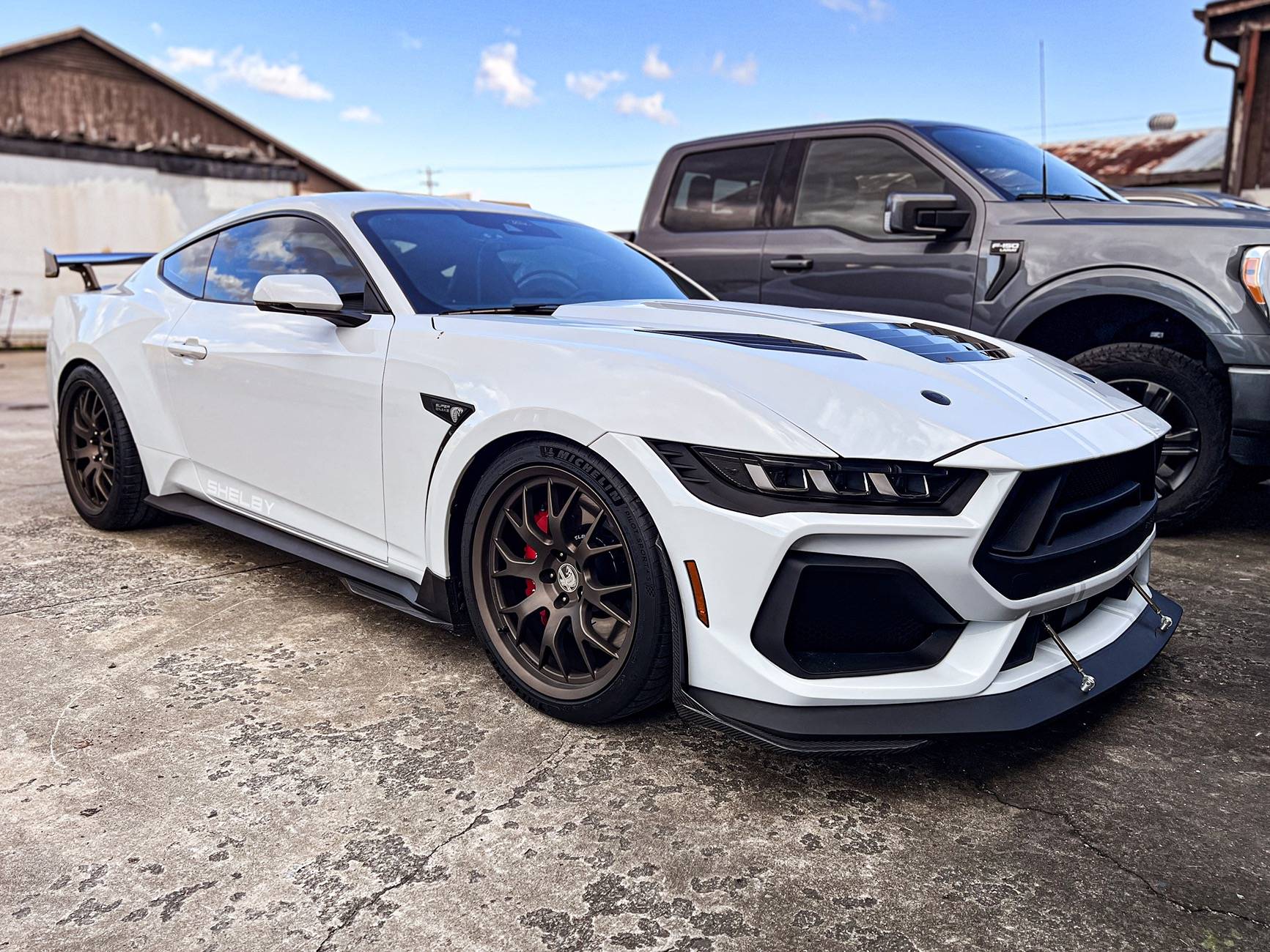 S650 Mustang My new White on White Shelby Super Snake🐍 sm5