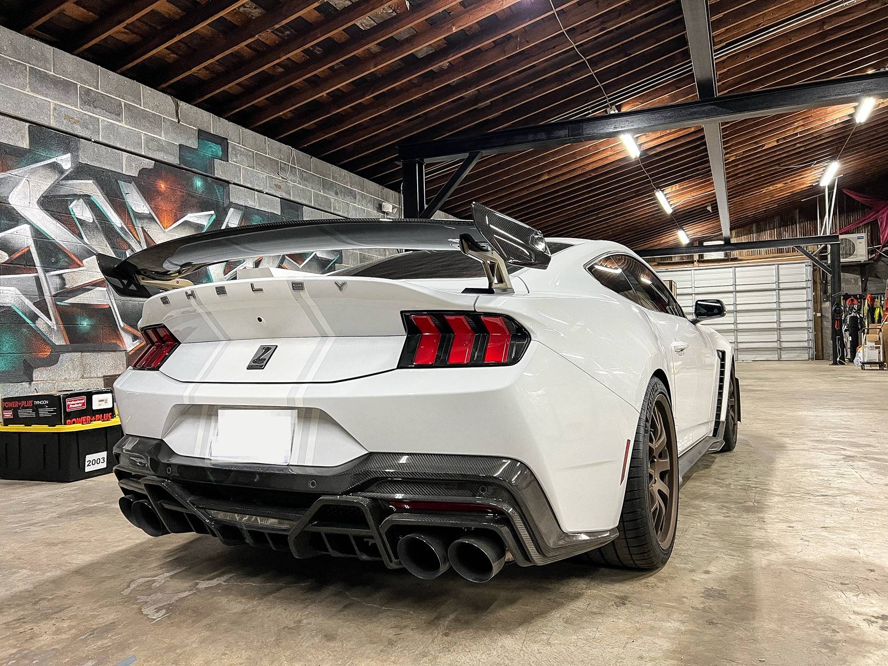 S650 Mustang My new White on White Shelby Super Snake🐍 sm6