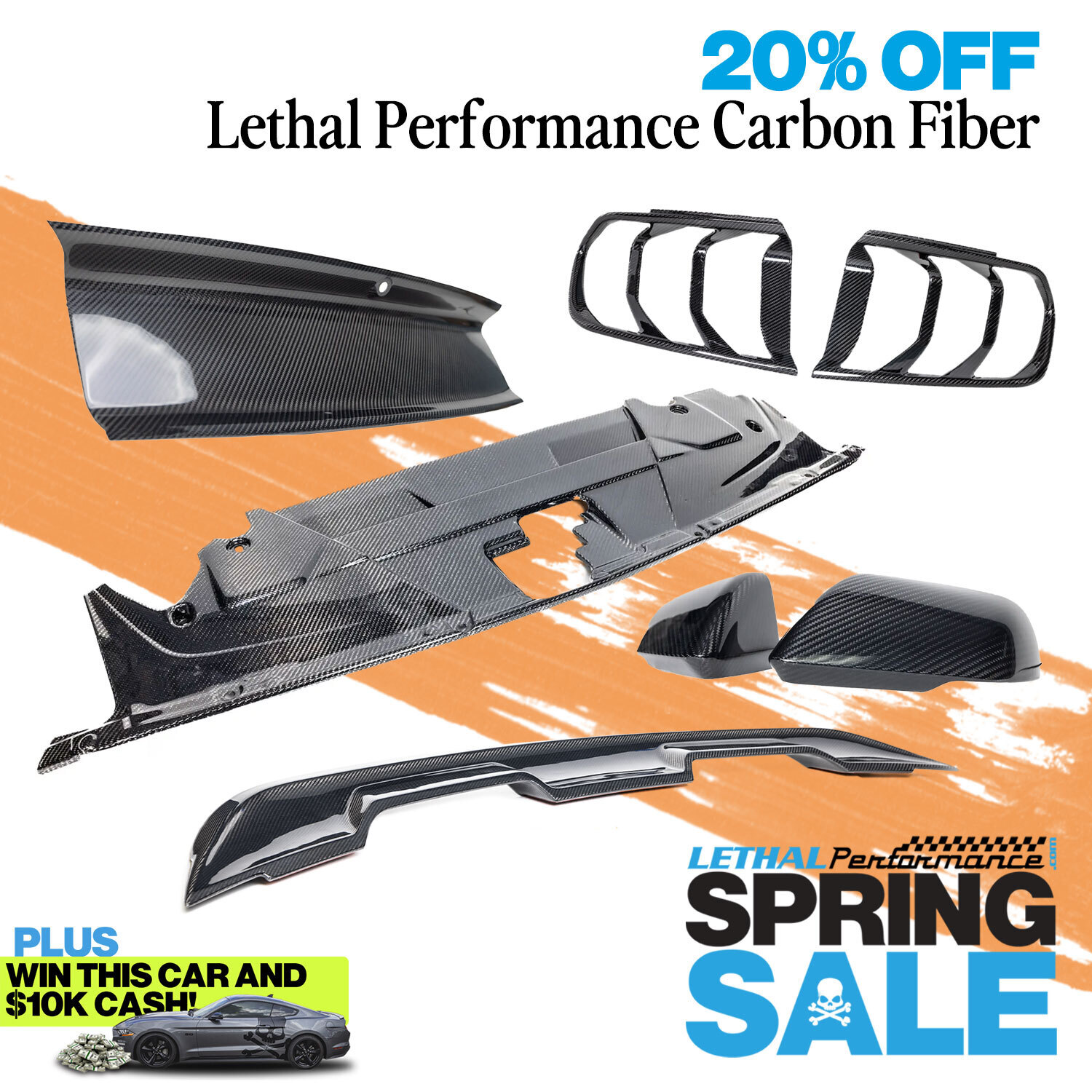S650 Mustang All Lethal Performance Carbon 20% Off! springsale_carbon