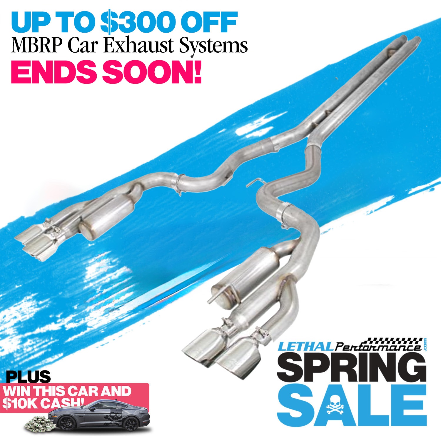 S650 Mustang Spring SALE has SPRUNG here at Lethal Performance!! springsale_mbrp mustang endsoon