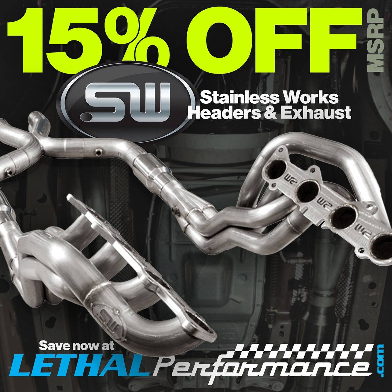 S650 Mustang Stainless Works 15% OFF! stainlessworkssale (1)