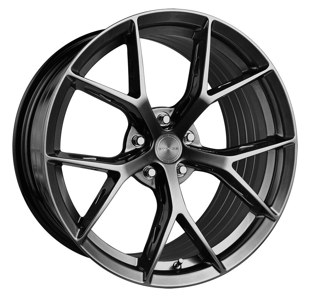 S650 Mustang All New Stance SF14 Lightweight Wheels with Pockets - Vibe Motorsports stance-sf14-lightweight-hyper-black-wheels-2