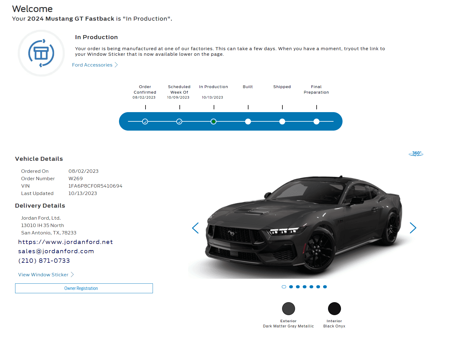 S650 Mustang 2024+ Mustang S650 Orders Tracking List & Stats [Enter Yours!] stang update october 13