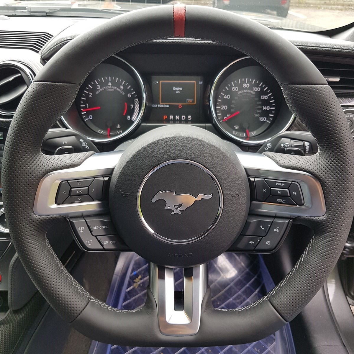 S650 Mustang New Pony Badge design? Steering Wheel