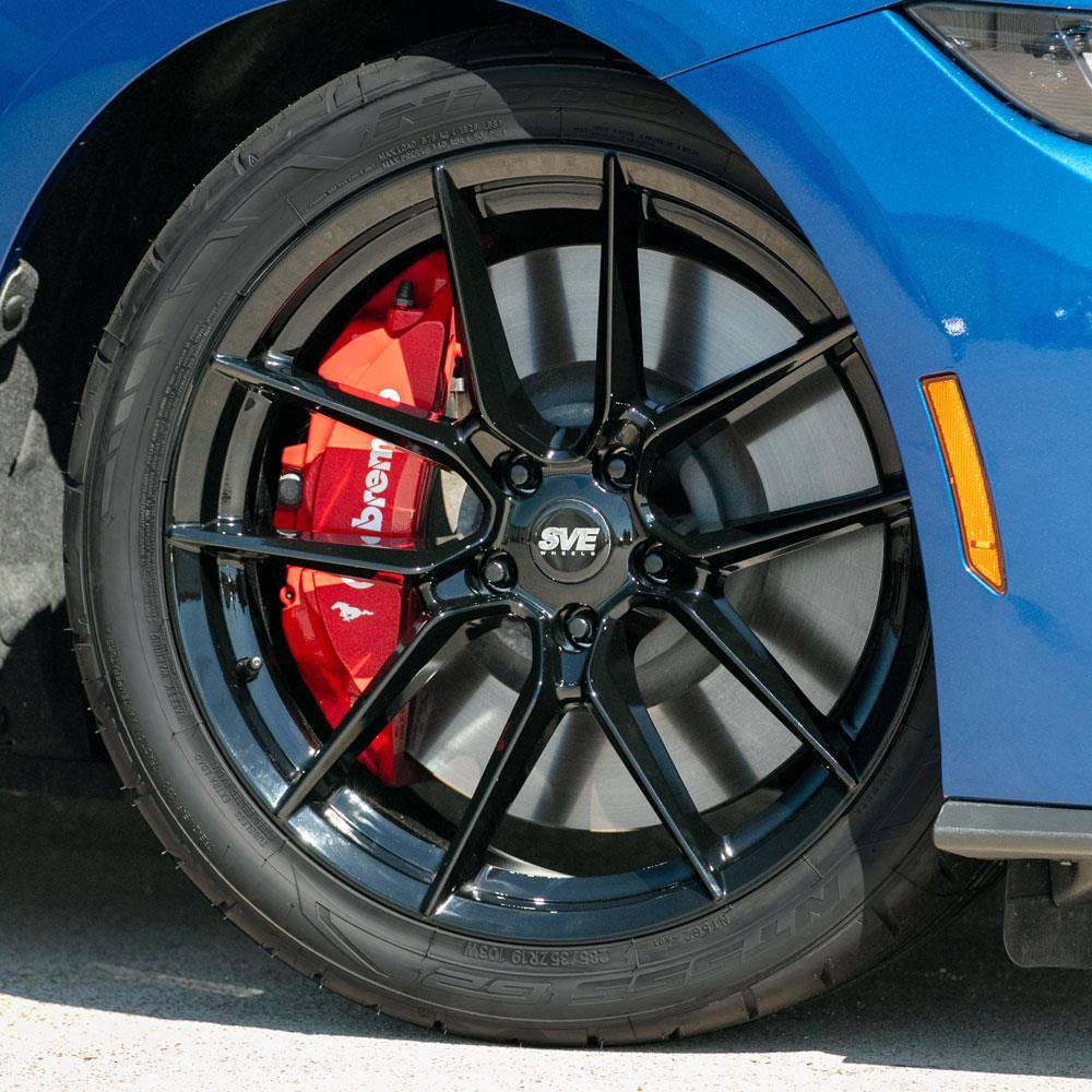 S650 Mustang NEW! SVE DHP1 Wheels For 2005-2025 Mustangs sve-mustang-dhp1-wheel-firestone-tire-kit-19x10-11-black-24-25_e09144dc