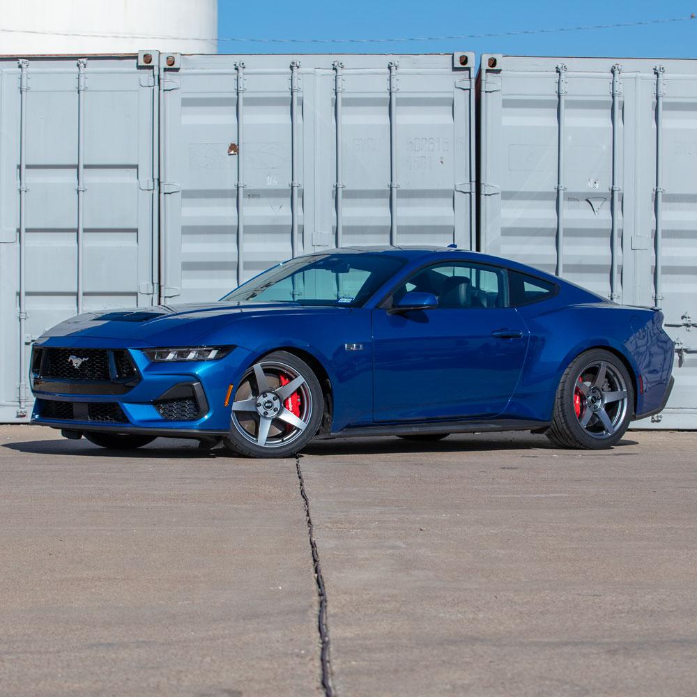 2025 Atlas Blue Mustang GT On SVE R355 Wheels Mustang7G 2025+ S650