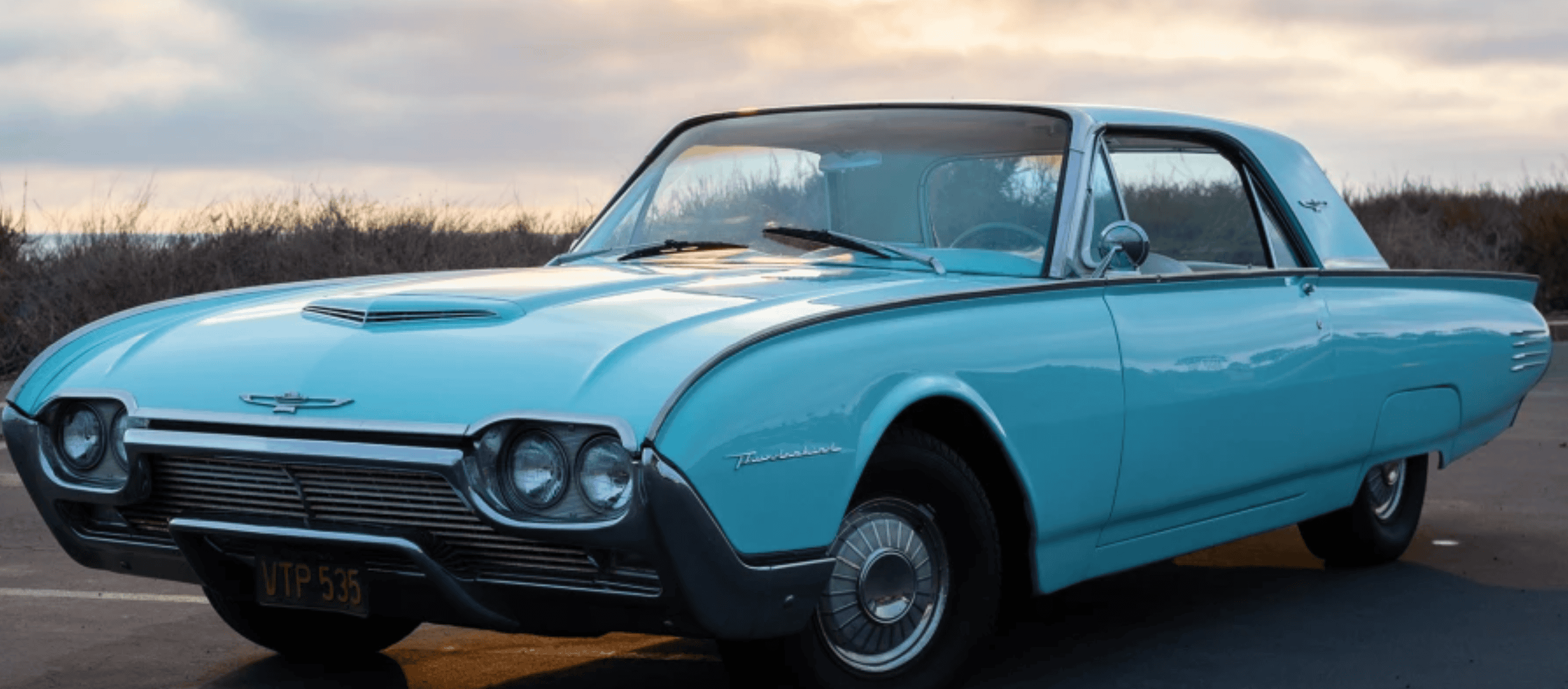 S650 Mustang Hood angle similar to the 1961 Thunderbird tbird