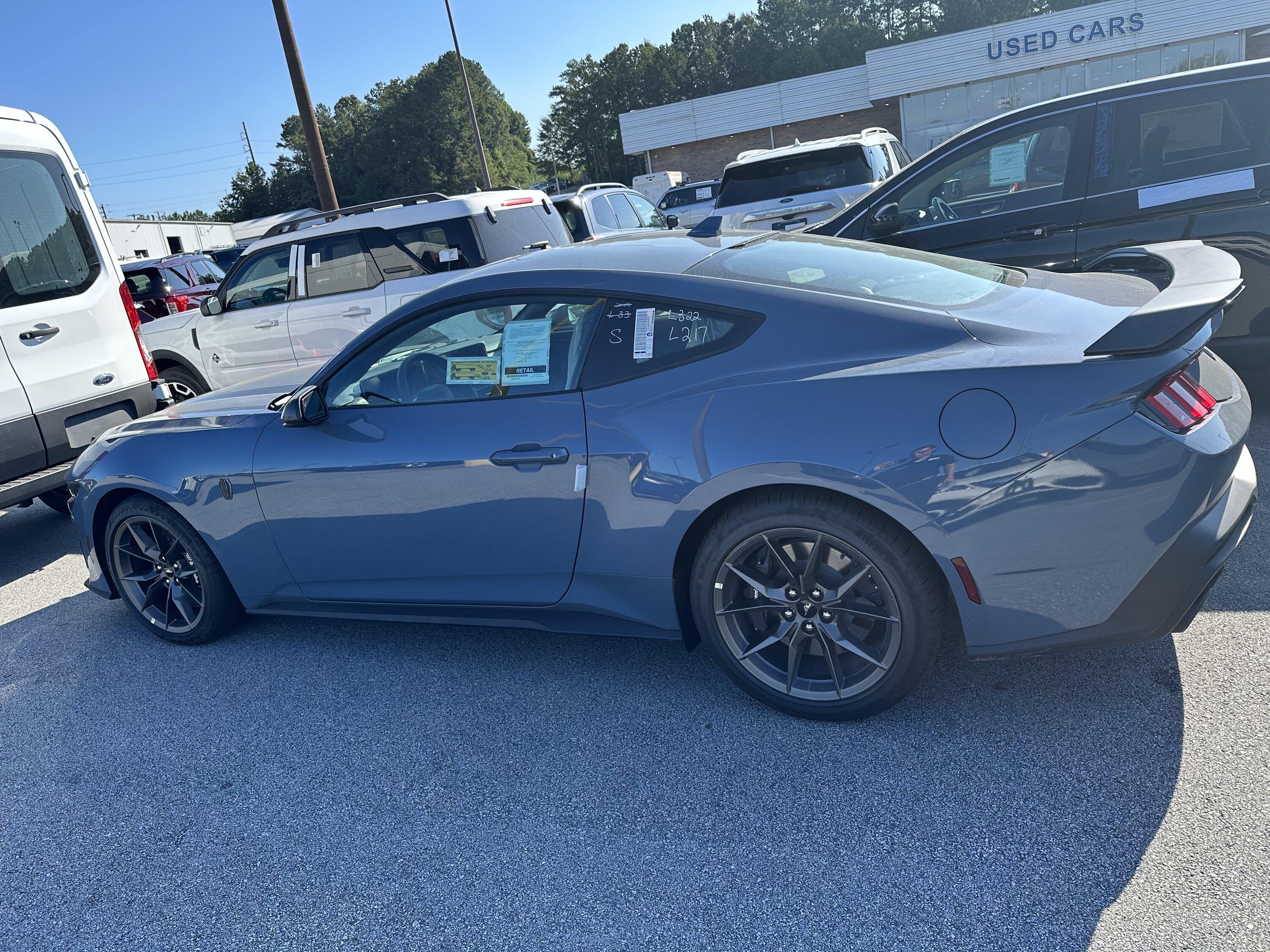 S650 Mustang Triple Seven Dark Horse Development Car Arrives! tempImageeXN2y