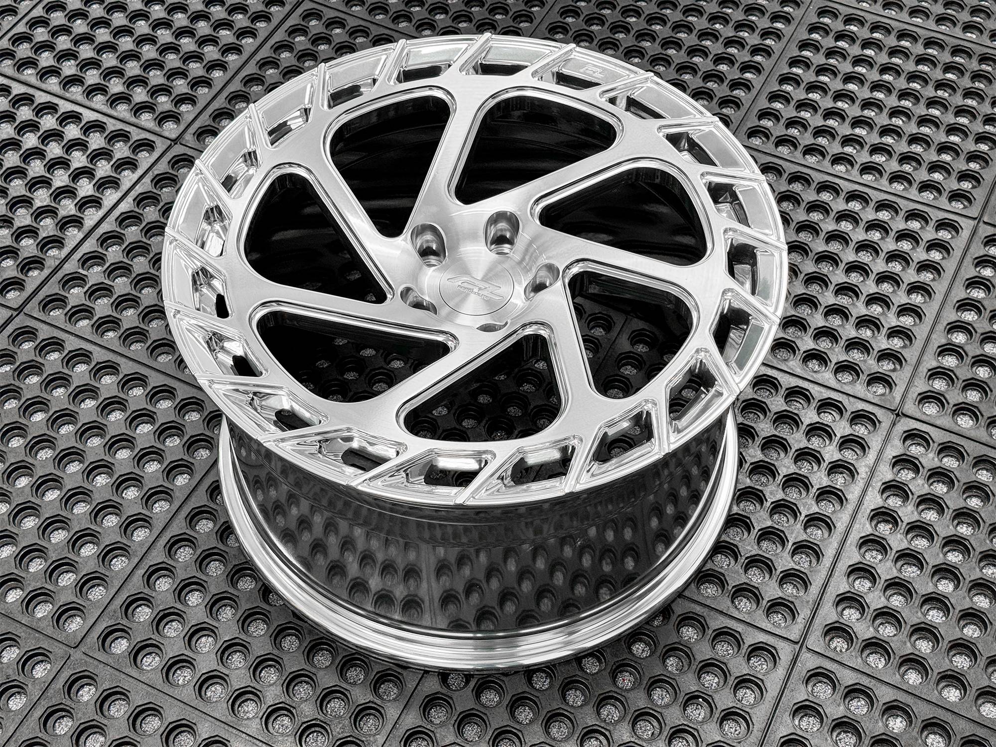 S650 Mustang New Forgedlite TF Series 1pc Forged Monoblock - Custom Made for your Mustang TF7-BRUSHED-POLISHED-1