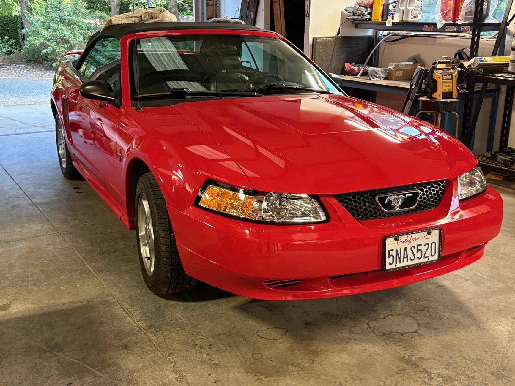 S650 Mustang Red Convertible 2003 Mustang (Garage Kept) - $4,000 Original Female Owner (Located in Durham, California) thumbnail_IMG_0182