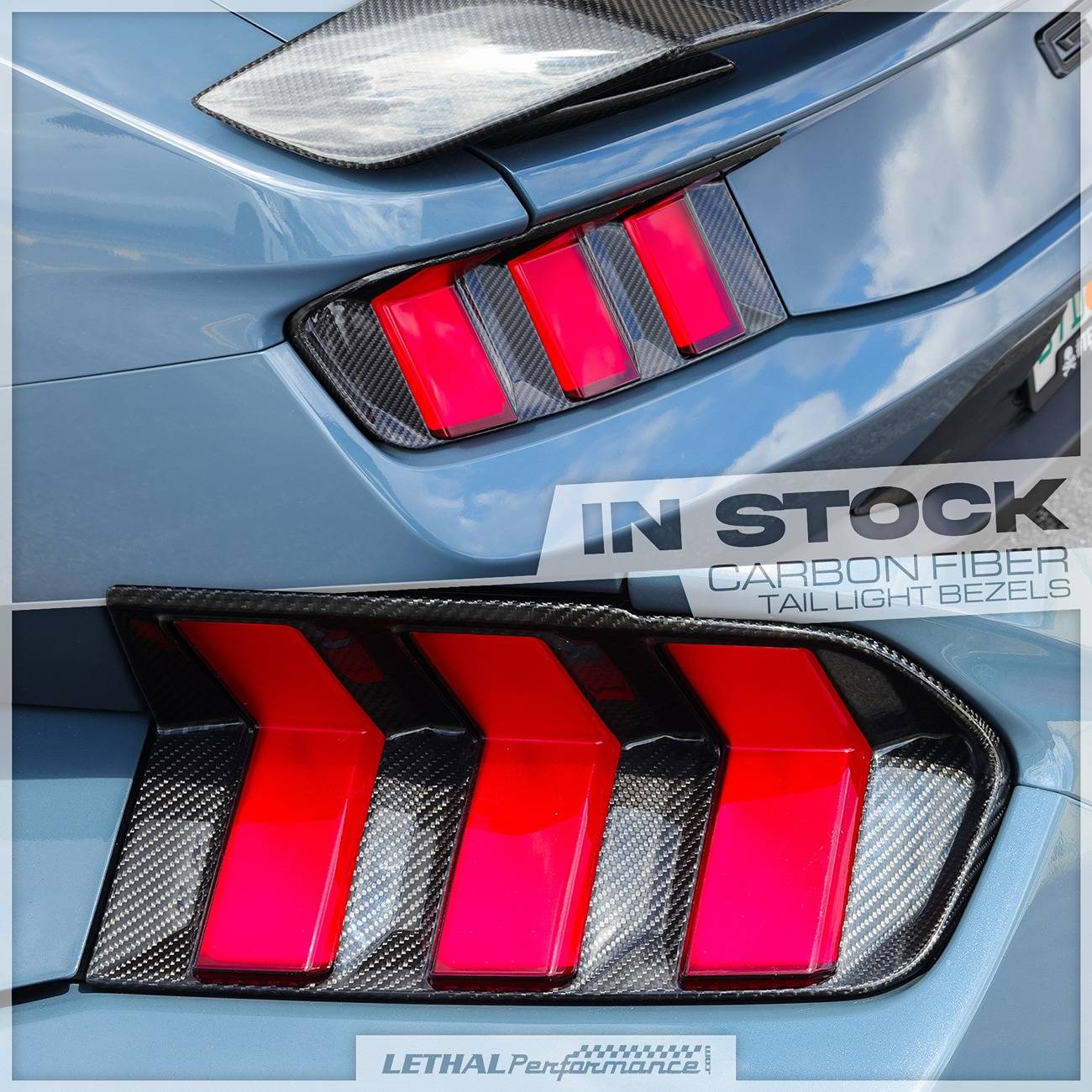 S650 Mustang S650 Carbon Fiber Tail Light Bezels IN STOCK! tlb in stock