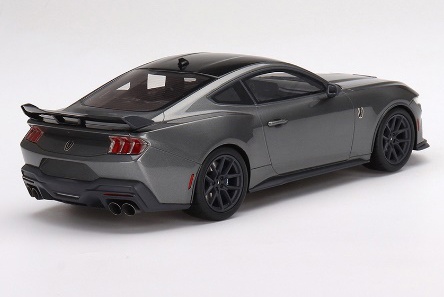 S650 Mustang First S650 2024 Ford Mustang Diecast! 1/18 Dark Horse in Carbonized Gray tsdts0478_1