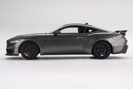 S650 Mustang First S650 2024 Ford Mustang Diecast! 1/18 Dark Horse in Carbonized Gray tsdts0478_2