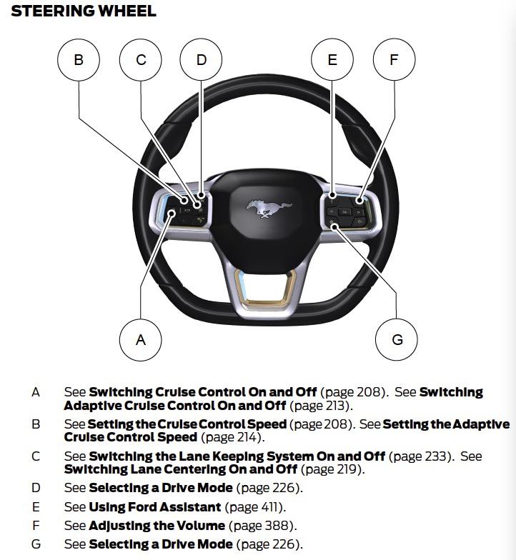 S650 Mustang 2025 Mustang GT/DH Wish list of features/updates UM_steering_wheel